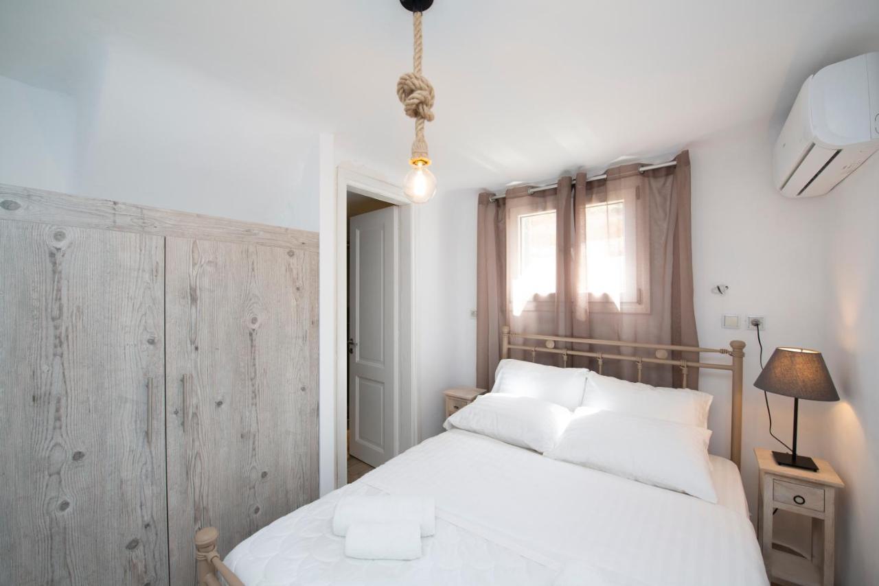 פנורמוס מיקונוס Superior Beachfront Apartment 1 With View To The Aegean Sea מראה חיצוני תמונה