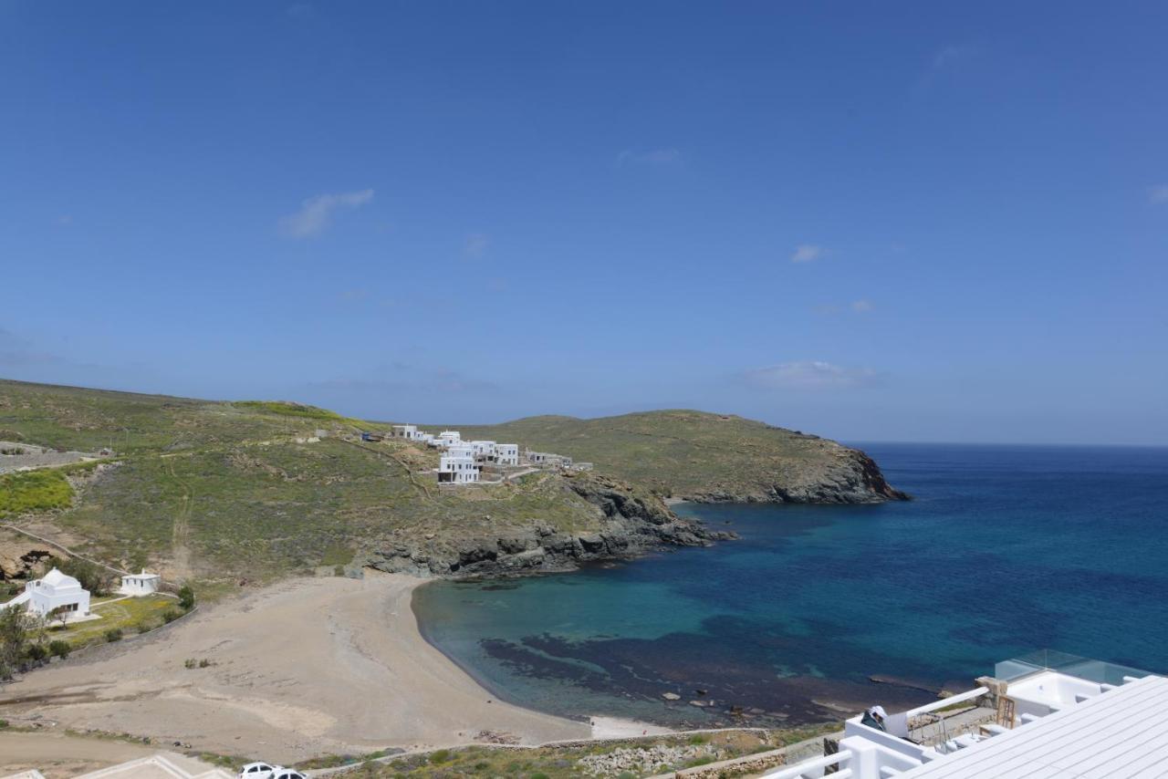פנורמוס מיקונוס Superior Beachfront Apartment 1 With View To The Aegean Sea מראה חיצוני תמונה